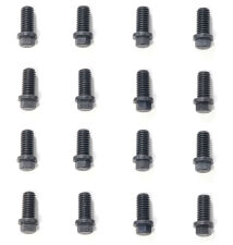 Hedman Hedders 3/8-16 X 1 Header Bolts- BLACK OXIDE (16 Pack)