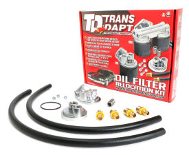 Single Remote Oil Filter System; 2-1/2 in. ID; 2-3/4 in. OD Flange; 20mmX1.5