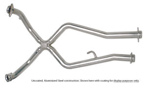 2-1/2 in. X-Pipe System; 1994-95 MUSTANG 5.0L; Factory Manifolds (Clearance)