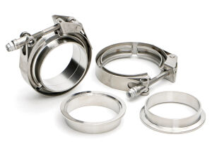 Stainless Steel V-Band Clamp Set For 2-1/2 in. Exhaust Systems