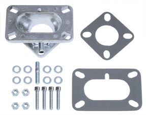 1-5/8 in. Tall, Weber DGV to Jeep Carburetor Adapter -Cast Aluminum