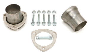 3 in. Stainless Ball-Style Header Reducers For 2-1/2 in. Exhaust