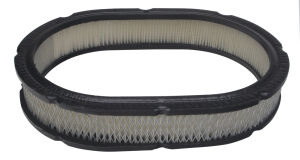 Oval Air Filter Element; 7.88 in. Width, 11.375 in. Length, 2 in. Tall- PAPER