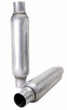 CLEARANCE- GLASS PACK Muffler; 2" Exhaust System; 24" Case Length; 3-1/2" Diameter