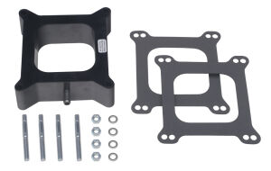 2 in. HOLLEY 4BBL SPACER with PCV - Open- Plastic Phenolic Carburetor Spacer