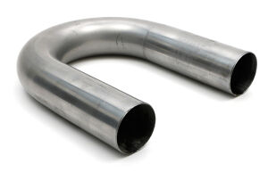 2-1/2 in. 16G Mild Steel, 180 Degree 4 in. Radius Mandrel Bend