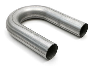 2 in. 16G Aluminized, 180 Degree 3 in. Radius Mandrel Bend