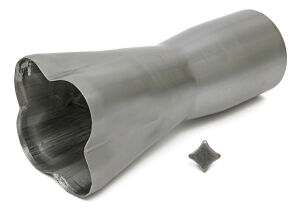 3 1/2 in. WELD-ON Header Merge Collector for 2 in. Tube Headers