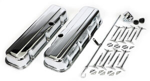 Engine Kit; BB CHEVROLET 396-454 (Mark IV); Tall Valve Covers- CHROME