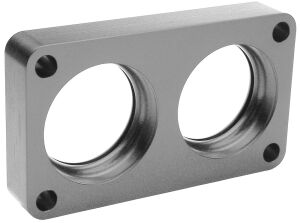 TORQUE-CURVE MPFI SPACER; 2005-09 Ford Mustang; 4.6L (3V) - Billet Aluminum- LAST ONE!