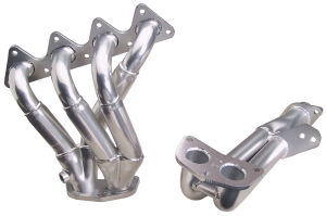 CLEARANCE- 50-STATE, STEPPED HEADERS FOR 1988-91 HONDA CIVIC/CRX 1.5/1.6L- HTC COATED