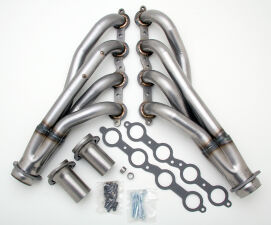 LS IN 1967-98 1/2 TON TRUCK (2WD) HEADERS; 1 3/4" DIA, MID-LENGTH TUBES;UNCOATED