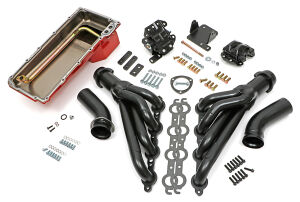 Engine Swap In A Box Kit; LS in 68-72 GM A-Body; TH350; Mid-Length-Uncoated