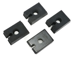 CHEVY Vega V8 engine swap motor mount pads only. For use with Trans-Dapt #4686