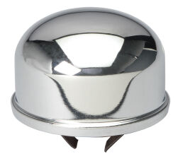 2-3/8 in. Diameter PUSH-IN Style Breather Cap-CHROME