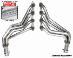 SILVER STAINLESS LONG-TUBE HEADERS For 67-91 GM 396-502 TRUCK/SUV