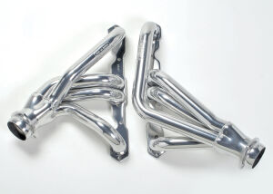 1-3/4 in. Silver Mid-Length Headers For 55-57 Chevy Tri-5 283-400