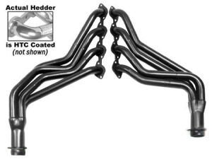 SILVER LONG-TUBE E.O. HEADERS For 67-91 GM 396-454 TRUCKS Without A.I.R.