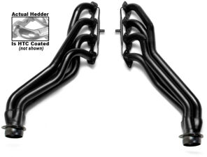 SILVER LONG-TUBE E.O. HEADERS For 88-95 GM 4WD 7.4L TRUCKS With A.I.R.