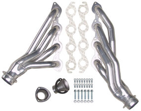 Silver Mid-Length E.O. Headers For 67-81 Camaro 396-502 No A.I.R.