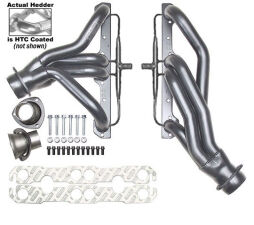 Silver Mid-Length E.O. Headers For 67-69 Camaro 283-400 w/A.I.R.