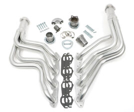 HD Silver Long-Tube Headers For 64-77 Chevelle 396-502 No A.I.R.