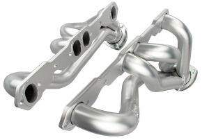 HD Silver Mid-Length EO Headers For 67-81 Camaro 283-400 No A.I.R