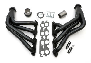 Black Long-Tube Headers For 1965-82 Corvette 396-502