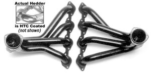 Silver Long-Tube Headers For '63-82 Corvette 396-502 w/Side-Pipes