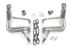 Silver Long-Tube Headers for 1959-64 GM X-Frame Cars with 283-400