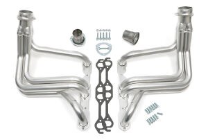 HD Silver Long-Tube Headers for 1959-64 GM X-Frame Cars with 283-400