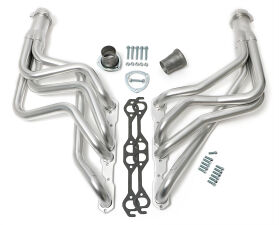 HD Silver Long-Tube Headers For 67-81 Camaro, 68-79 Nova 283-400