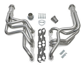 Silver 1-5/8 in Long-Tube Headers For '64-77 Chevelle w/283-400