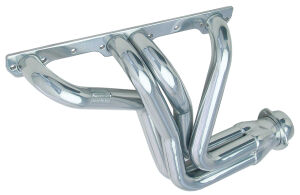 Silver Long-Tube Headers For 1984-91 Corvette with 283-400