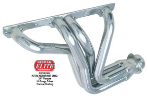 H.D. Silver Long-Tube Headers For 1984-91 Corvette with 283-400