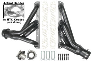 Silver Mid-Length Headers For 1982-92 Chevy Camaro with 283-400