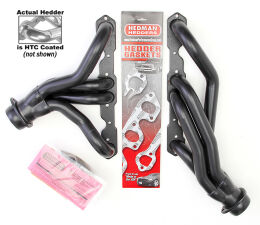 Silver Mid-Length Headers For 67-69 Camaro 283-400,Close Ratio PS