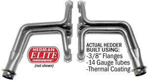 HD Silver Long-Tube Headers For '55-66 GM 2WD Trucks with 283-400