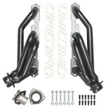 Mid-Length Swap Headers, SB Chevy (with angle plugs) in 2WD S10