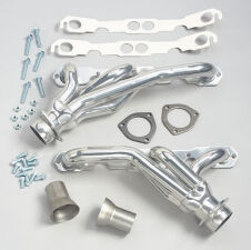 Silver Mid-Length Swap Headers For SB Chevy into 87-95 Wrangler