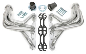 HD SILVER LONG-TUBE HEADERS For 67-91 GM 4WD TRUCKS With 283-400