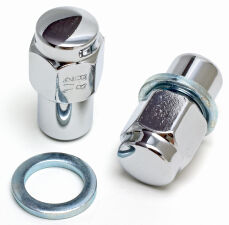 MAG LUG NUTS; 1/2 in. RHs; .684 in. Dia. Shank; 1.56 in. Tall (5 pcs.)-CHROME