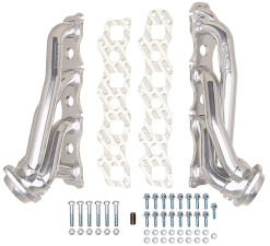 Silver Stainless Headers For '05-08 Dodge Charger, Magnum w/5.7L