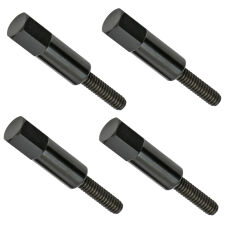 1-3/8 IN. TALL, STEEL HEX-STYLE VALVE COVER STUDS; 1/4-20 THREAD-BLACK FINISH