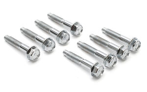 INTAKE MANIFOLD BOLTS; 5/16 in.-18 X 1-3/4 in. Hex Head (8 bolts)-CHROME
