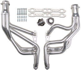 Silver Long-Tube Headers For 62-74 MOPAR B & E-Body with 361-440