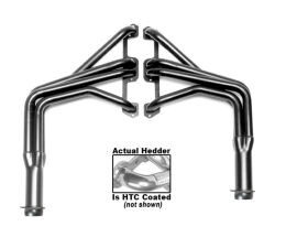 Silver Long-Tube Headers, 70-91 Dodge 273-360 Class C Motorhomes