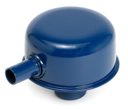 PUSH-IN Breather Cap w/TUBE (no grommet); 2-3/4 in. Overall Diameter- FORD BLUE