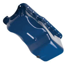 1965-87 Ford 260, 289, 302W OEM-Style Oil Pan- FORD Blue (Stock)