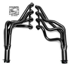 Silver Long-Tube 50-State Headers For 1975-86 Ford Class C Motorhomes with 460